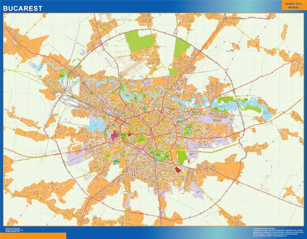 Bucarest kartta