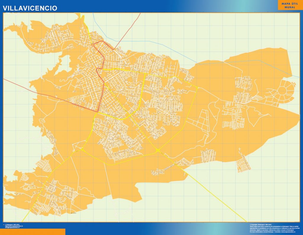 Villavicencio · Kolumbian kartta